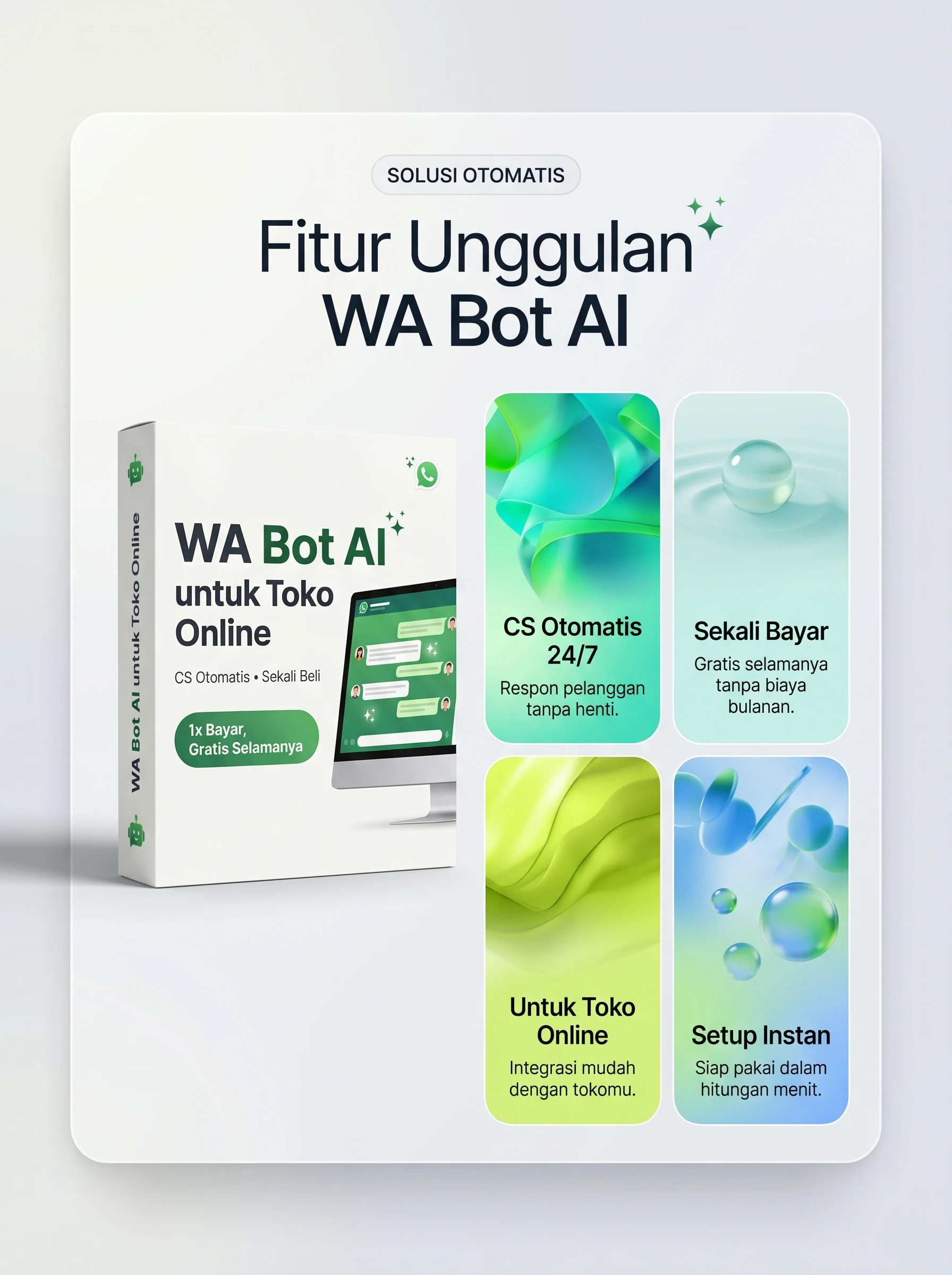 WA Bot Bisnis AI - Produk Unggulan