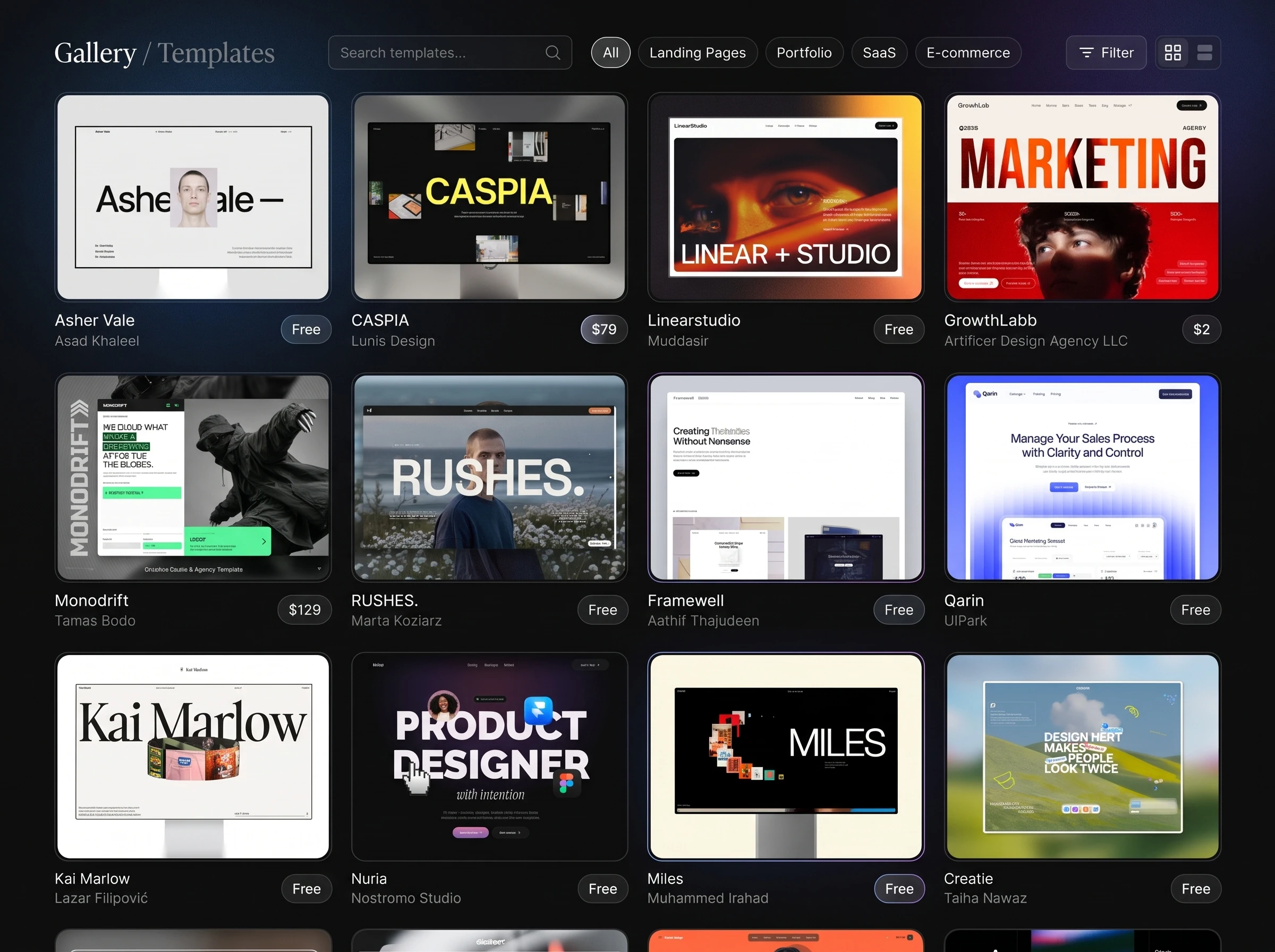 Aplikasi Web & Dashboard